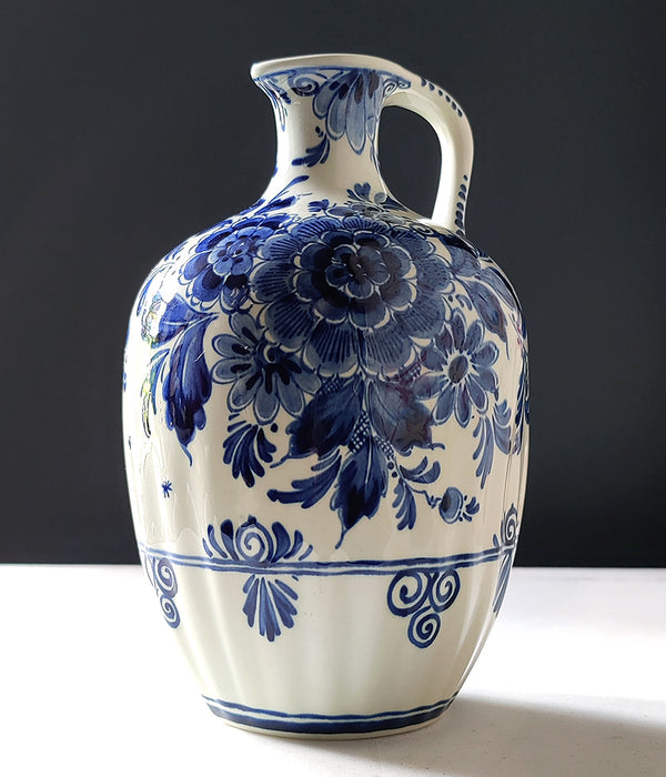 DELFT FLORAL JUG