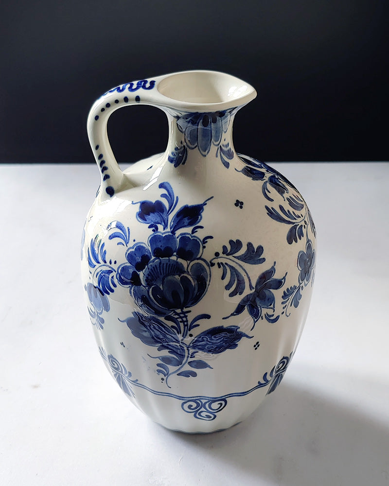 DELFT FLORAL JUG