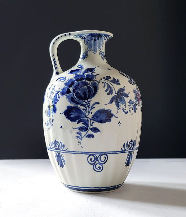 DELFT FLORAL JUG