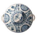 BLUE & WHITE POTTERY BOWL