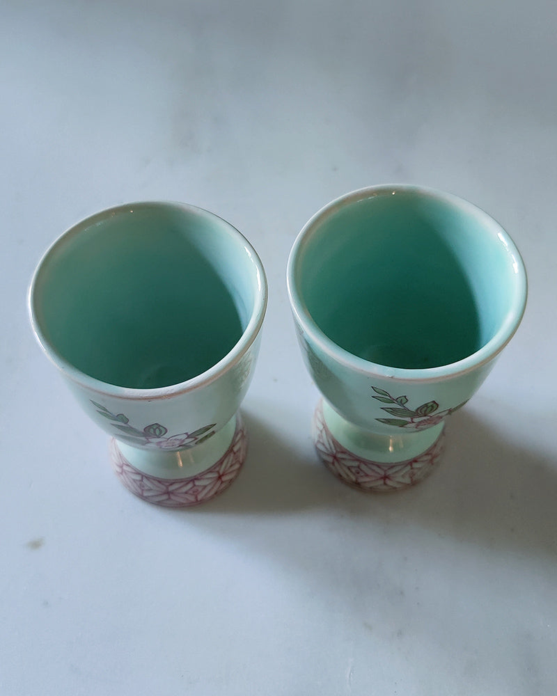 SINGAPORE DOUBLE EGG CUPS