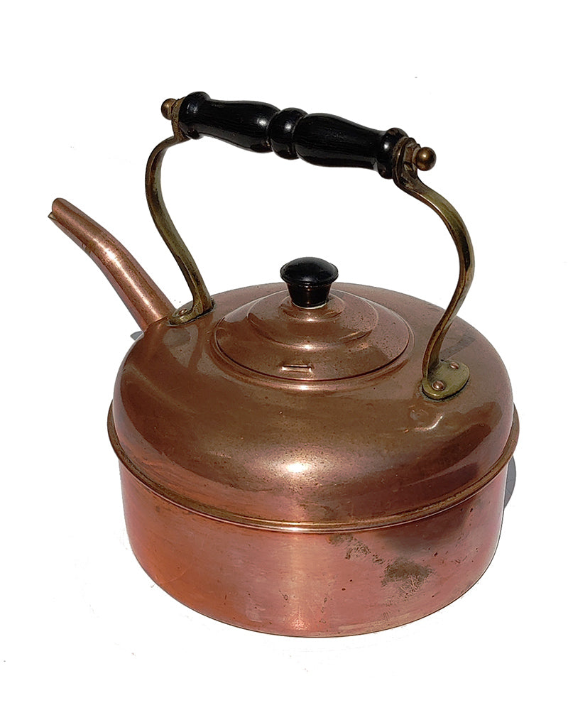 VINTAGE ENGLISH COPPER KETTLE