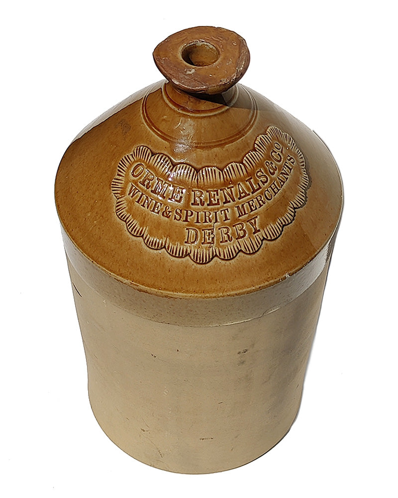 ENGLISH BREWERY STONEWARE JUG No. 1