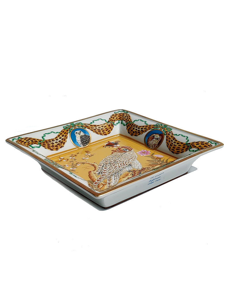 PORCELAINE DE PARIS FAUCON IMPERIAL CATCHALL