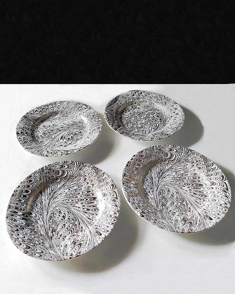 JULISKA FIRENZE MEDICI COCKTAIL PLATES Set