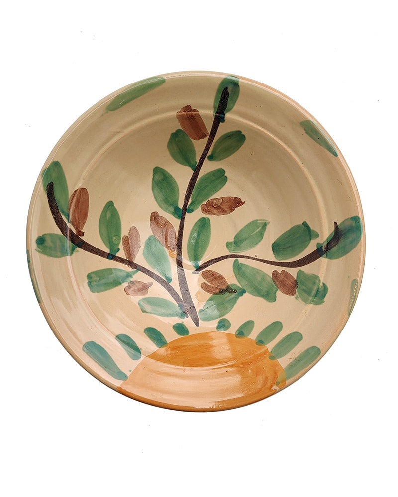 ITALIAN GLAZED TERRACOTTA BOWL No. 1