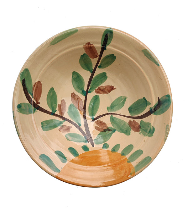 ITALIAN GLAZED TERRACOTTA BOWL No. 1