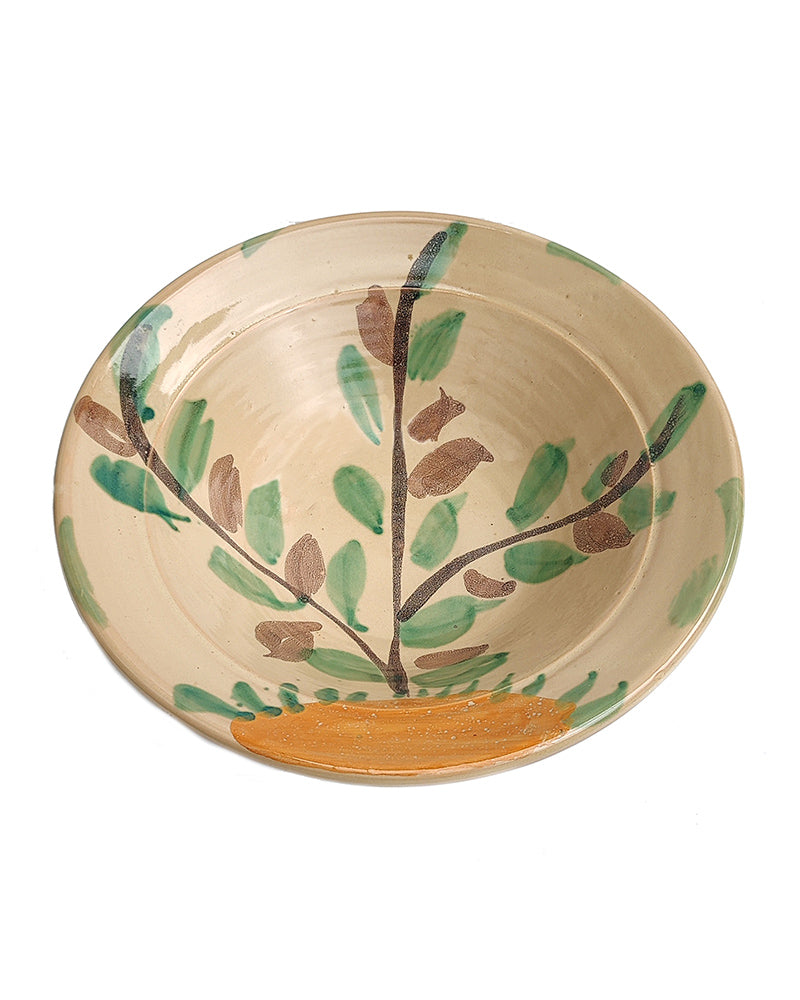 ITALIAN GLAZED TERRACOTTA BOWL No. 2