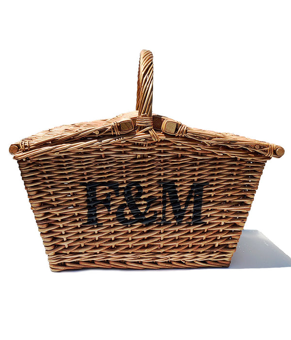 FORTNUM & MASON LARGE HUNTSMAN BASKET