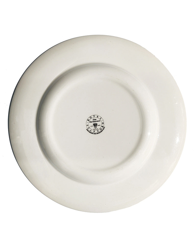 HEDGEROW BLACK DINNER PLATE