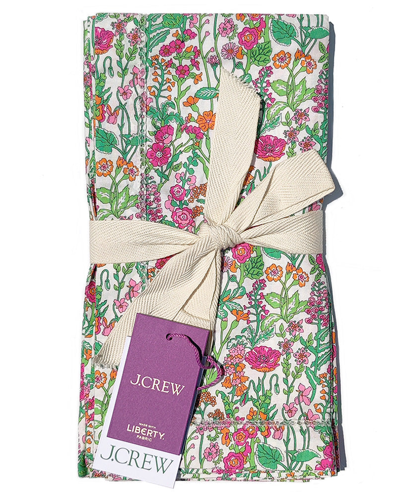 J. CREW NAPKINS IN LIBERTY FABRIC Set