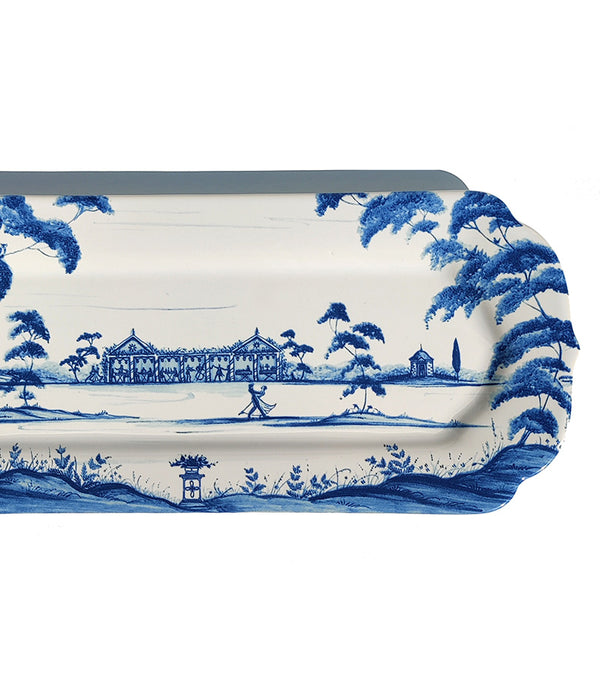 JULISKA COUNTRY ESTATE DELFT HOSTESS TRAY