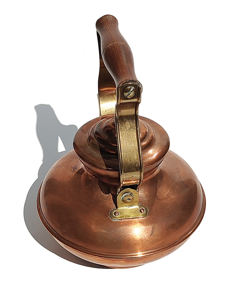 ITALIAN COPPER & BRASS TEA KETTLE