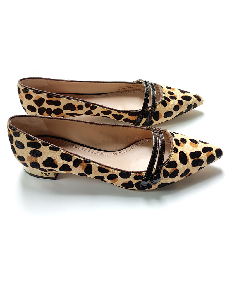 TORY BURCH CARLA FLAT SHOES Size 8.5