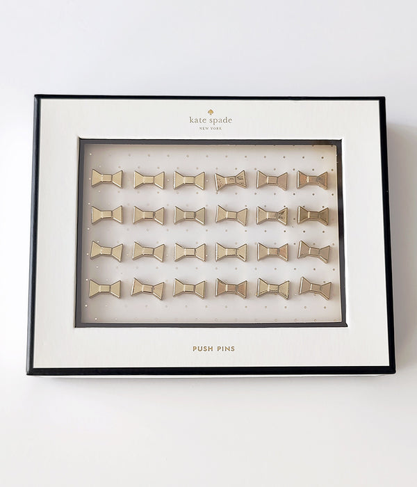 KATE SPADE BOW PUSH PINS