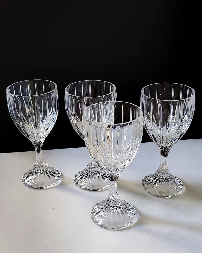 MIKASA PARK LANE WINE GLASSES Set of 4