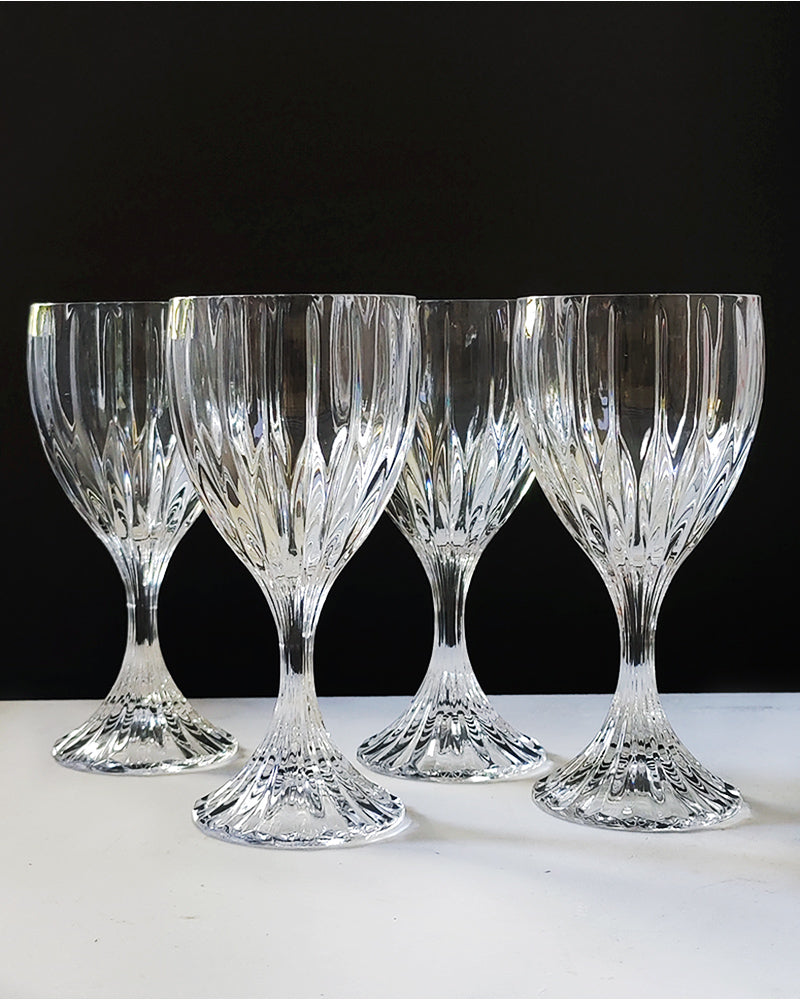 MIKASA PARK LANE WINE GLASSES Set of 4