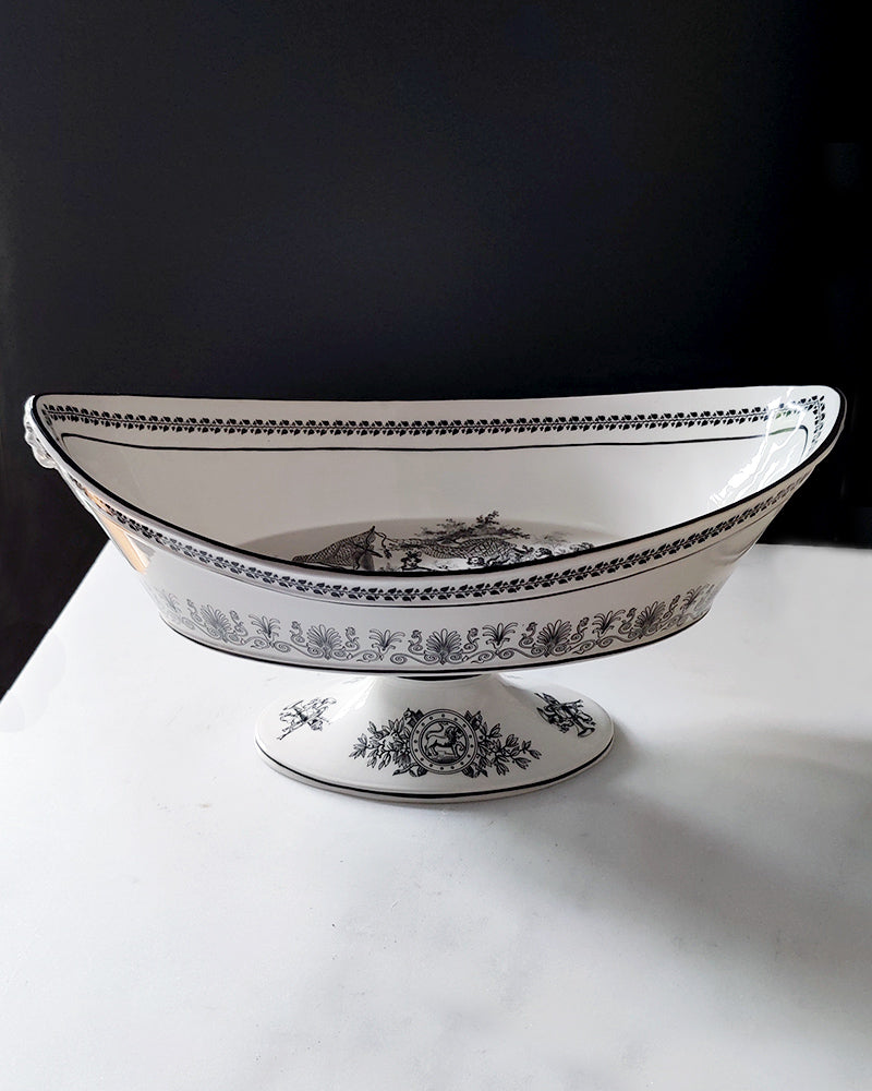 MOTTAHEDEH FOOTED BOWL