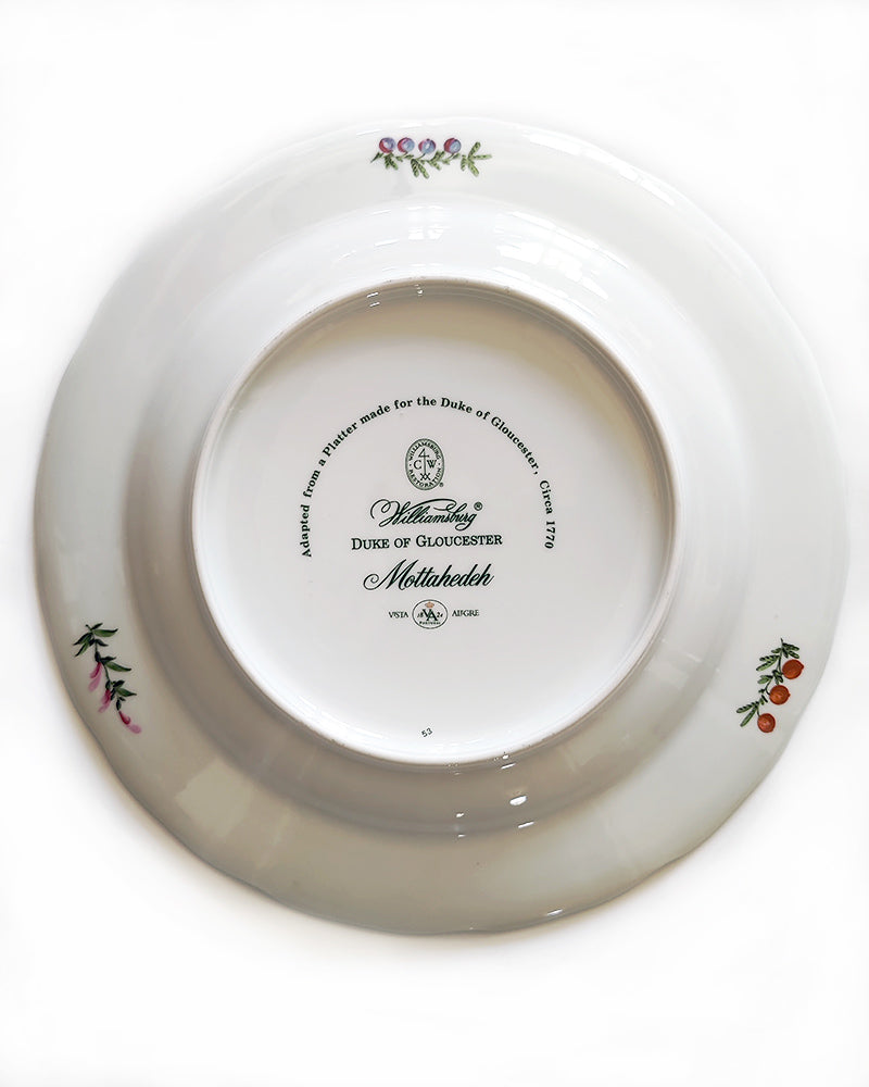 MOTTAHEDEH DUKE OF GLOCHESTER DINNER PLATE