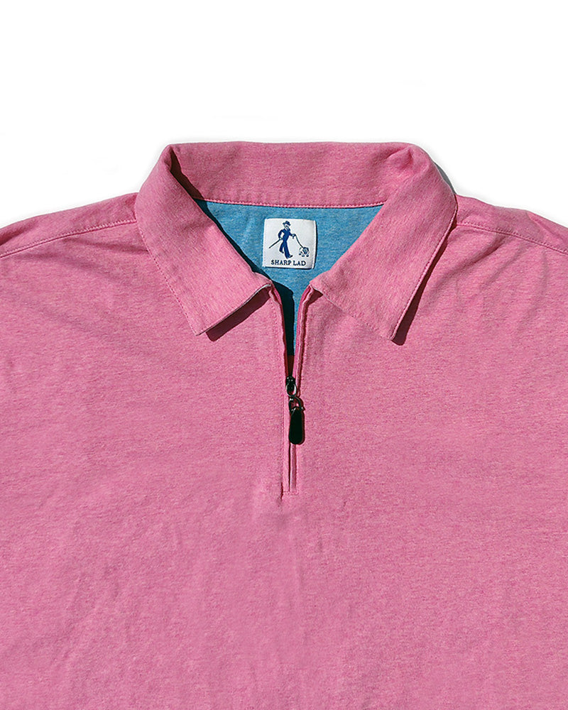 SHARP LAD ZIPPER POLO