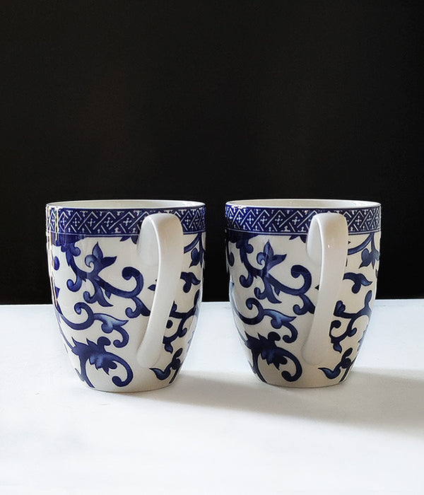 RALPH LAUREN MANDARIN MUGS, Pair.