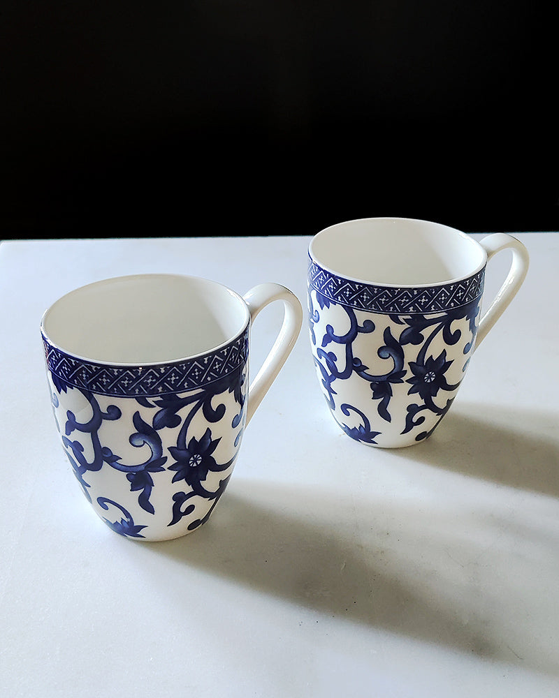 RALPH LAUREN MANDARIN MUGS, Pair.