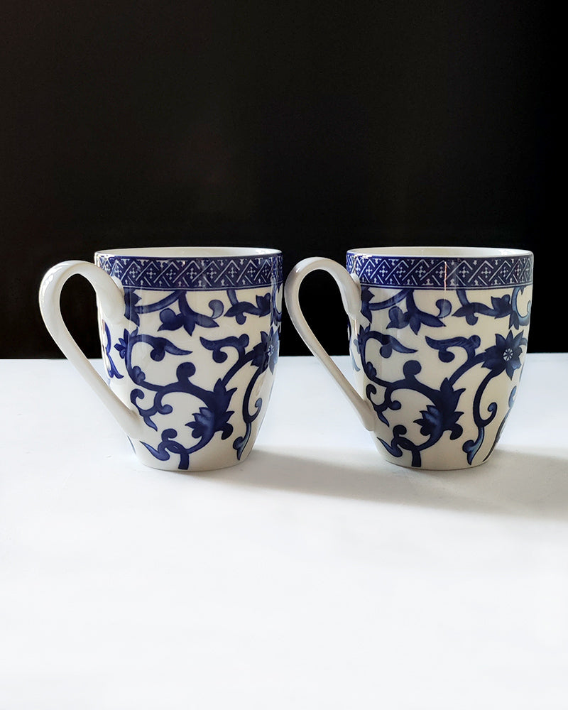 RALPH LAUREN MANDARIN MUGS, Pair.