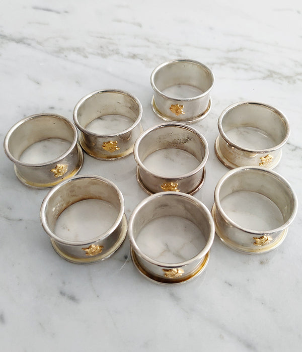 NAPKIN RINGS, SET OF 8