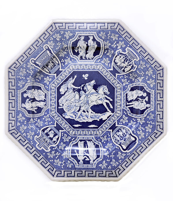 SPODE GREEK OCTAGONAL PLATE