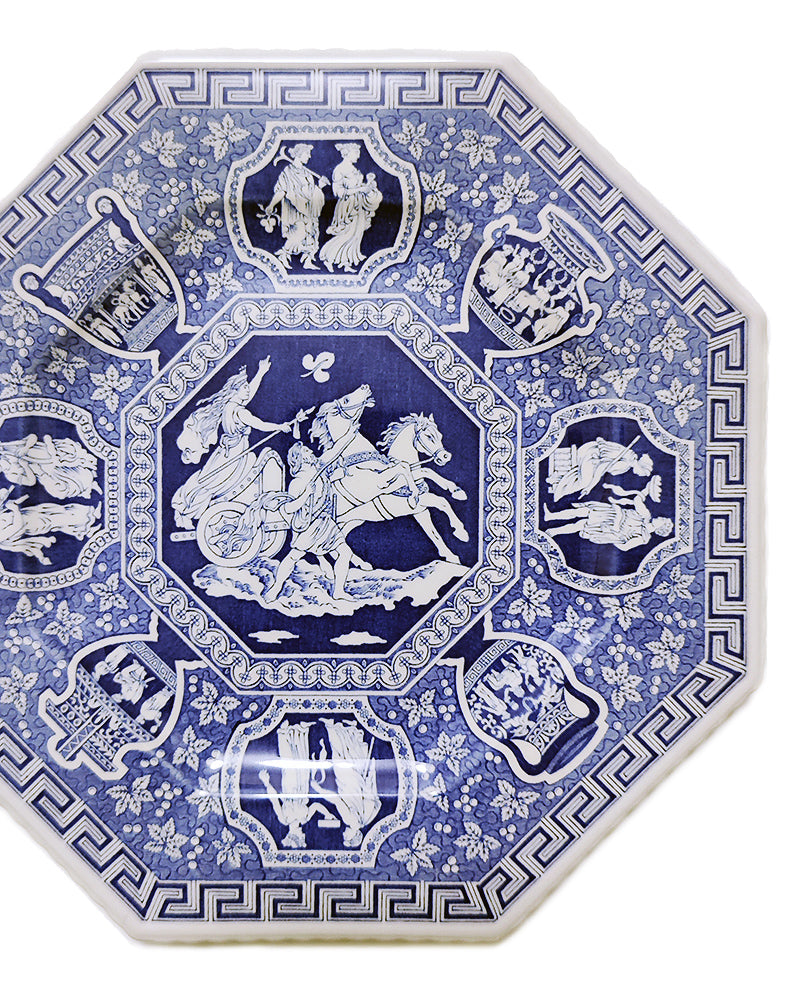 SPODE GREEK OCTAGONAL PLATE