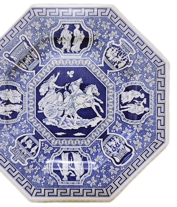 SPODE GREEK OCTAGONAL PLATE