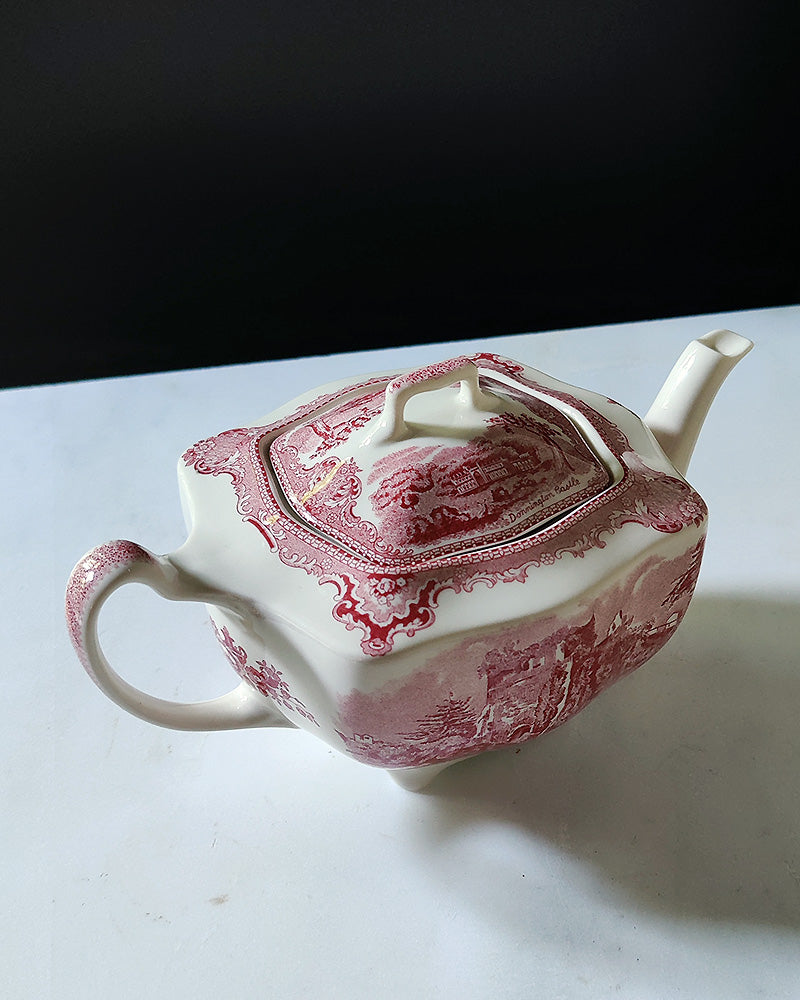 JOHNSON BROS OLD BRITAIN CASTLES TEA POT