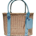 AMANDA LINDROTH PALM BEACH TOTE AQUA