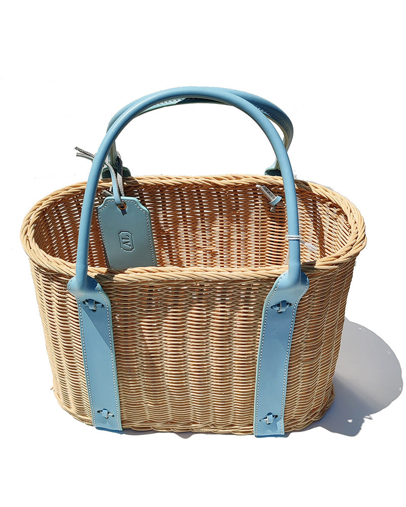 AMANDA LINDROTH PALM BEACH TOTE AQUA