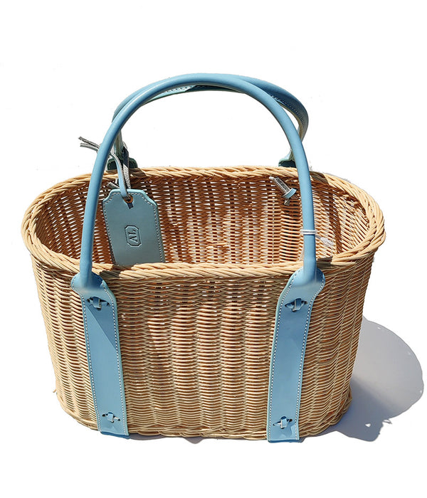 AMANDA LINDROTH PALM BEACH TOTE AQUA