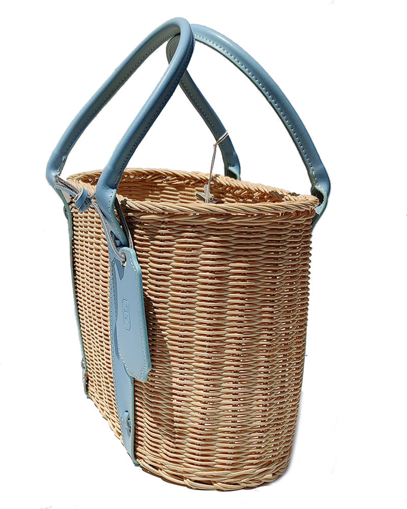 AMANDA LINDROTH PALM BEACH TOTE AQUA