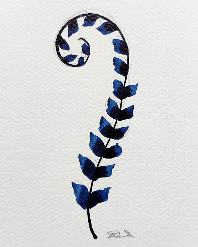 PETITE FERN Blue No. 7