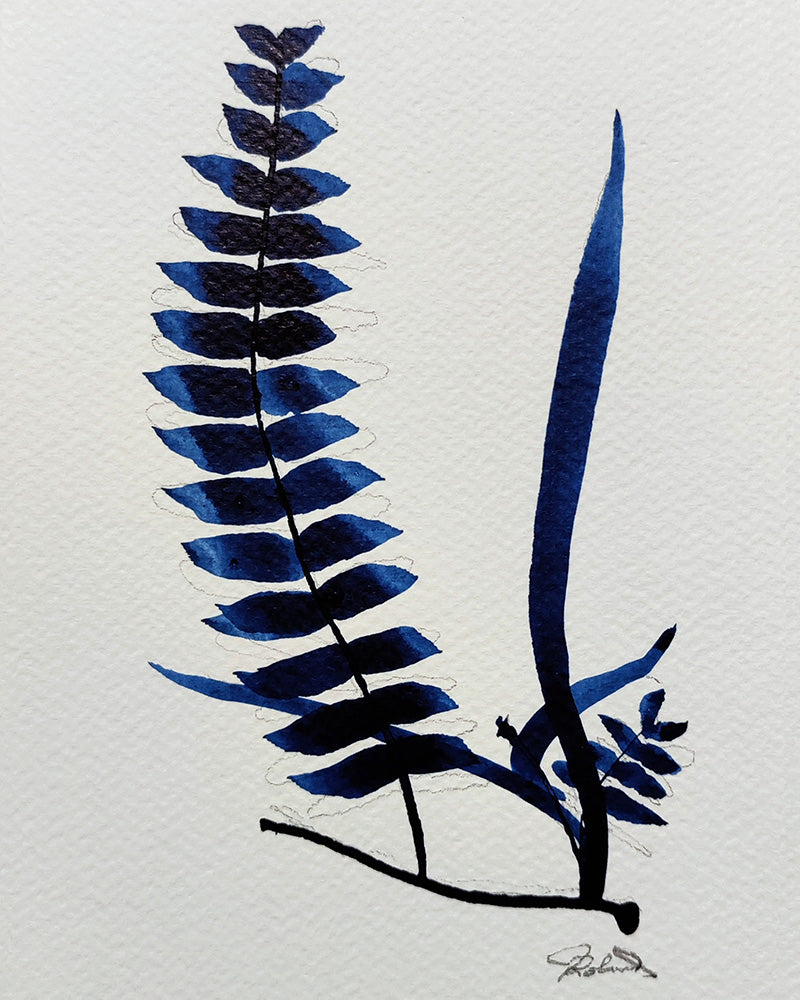 PETITE FERN Bleu No. 2