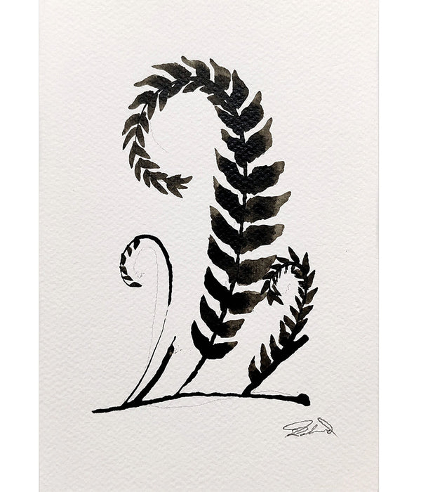 PETITE FERN Sepia No. 3