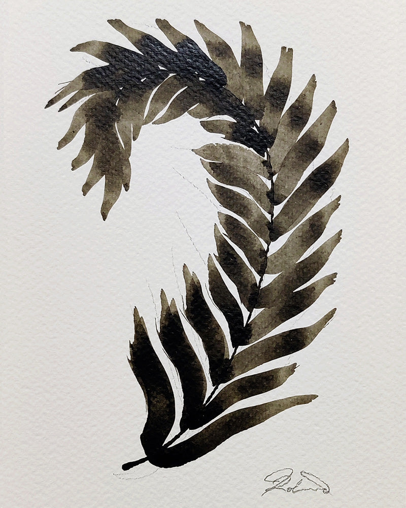 PETITE FERN SEPIA No. 2