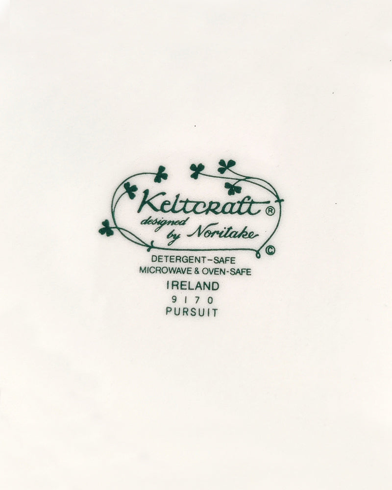 Noritake Kelcraft 'Pursuit' chop plate or platter detail view