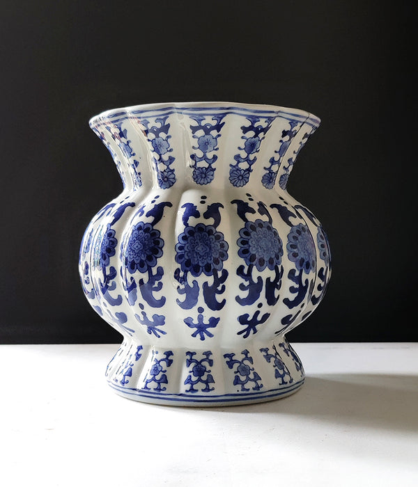 BLUE & WHITE VASE No. 3