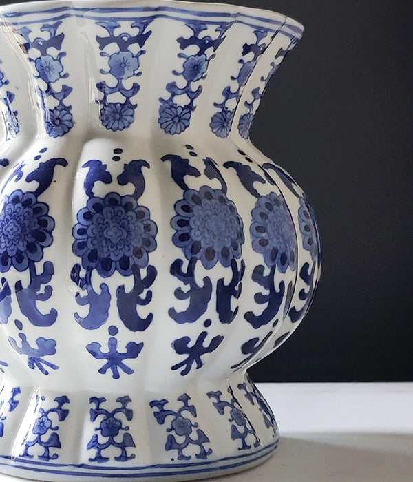 BLUE & WHITE VASE No. 3