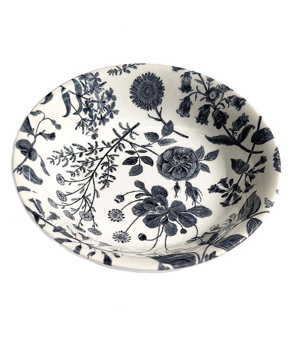 HEDGEROW BLACK COUPE CEREAL BOWL