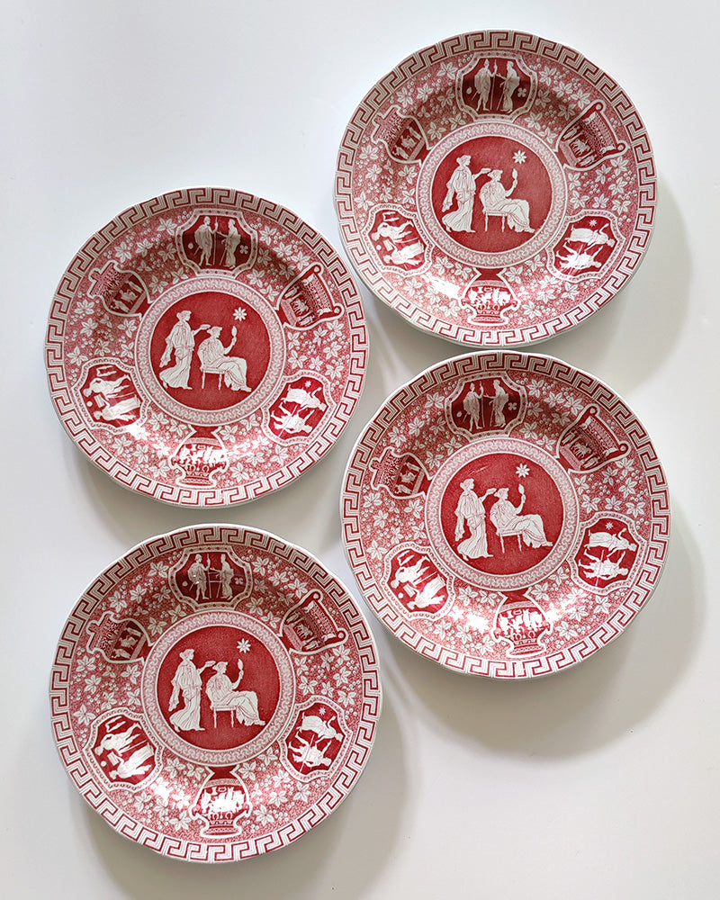 SPODE COPELAND GREEK SALAD PLATES Set