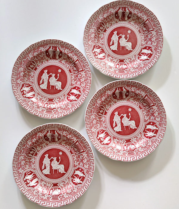 SPODE COPELAND GREEK SALAD PLATES Set