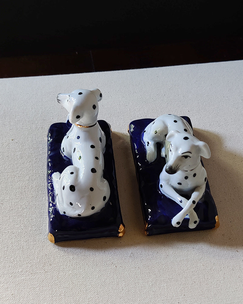 DALMATIAN DOGS, PAIR No. 2