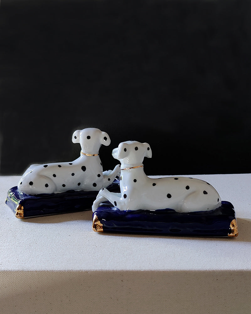 DALMATIAN DOGS, PAIR No. 2