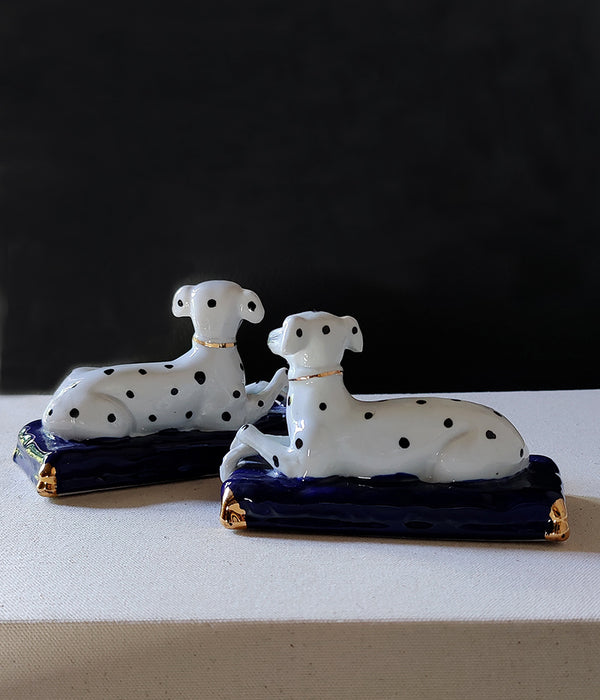 DALMATIAN DOGS, PAIR No. 2