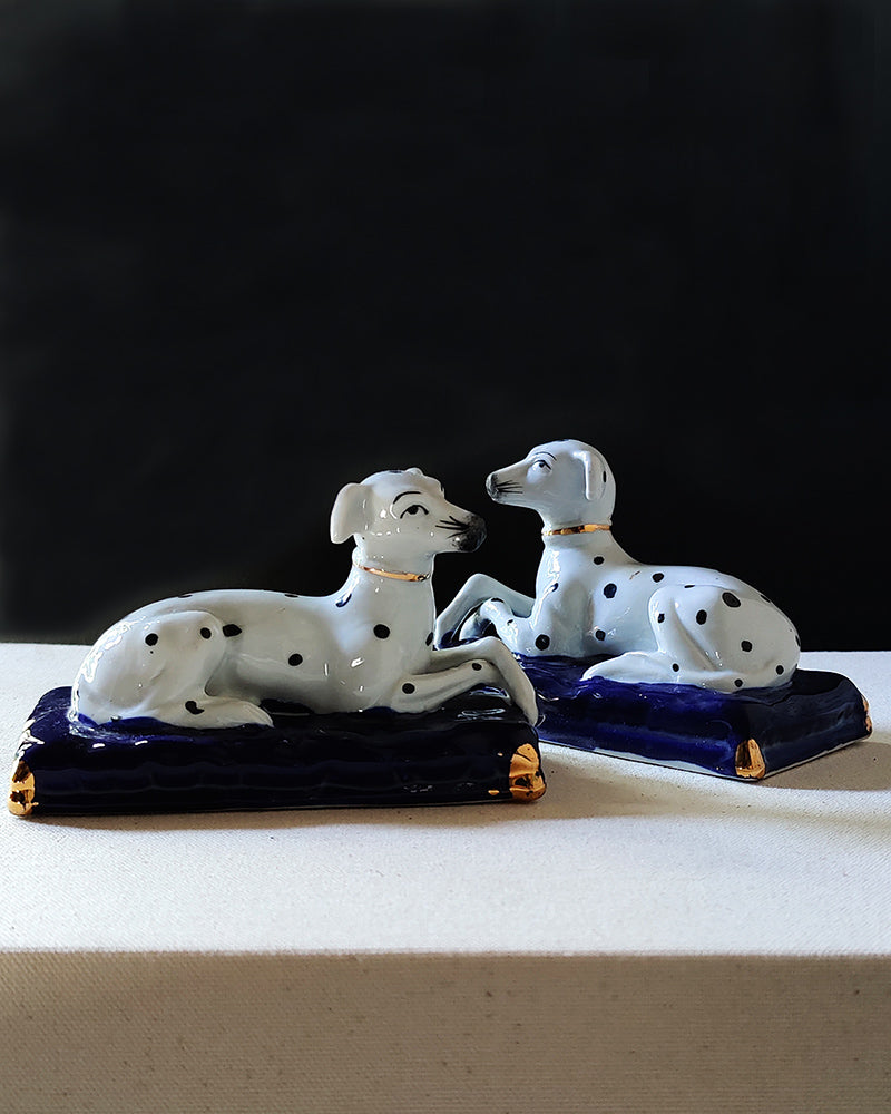 DALMATIAN DOGS, PAIR No. 2